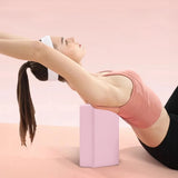 EVA Yoga Block Solid Color Yoga Balance Bricks Moisture-Proof High Density Yoga Blocks Body Shaping Yoga Blocks for Meditation
