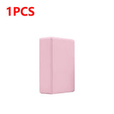 EVA Yoga Block Solid Color Yoga Balance Bricks Moisture-Proof High Density Yoga Blocks Body Shaping Yoga Blocks for Meditation