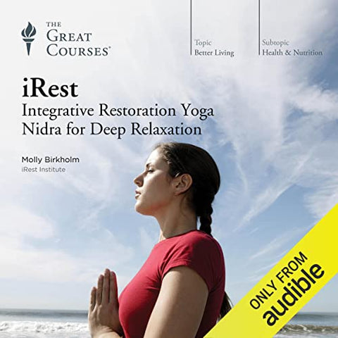  iRest: Integrative Restoration Yoga Nidra for Deep Relaxation Audible Logo Audible Audiobook – Original recording