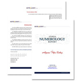 NUMEROLOGY REPORT