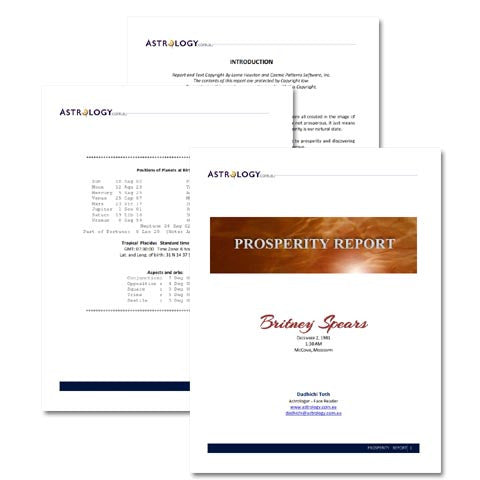 Prosperity Report PROSPERITY ASTROLOGICAL REPORT