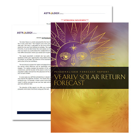  Yearly Solar Return Forecast